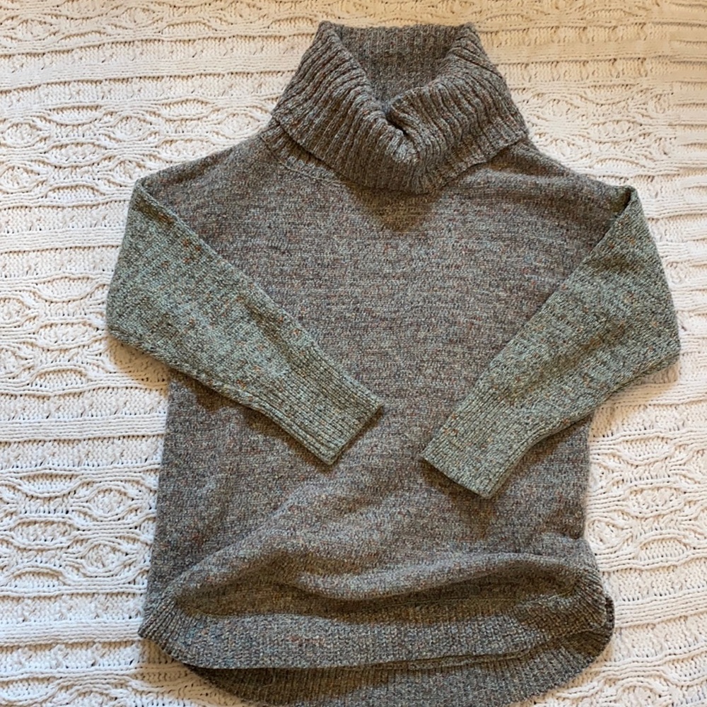 Soft cowl neck sweater